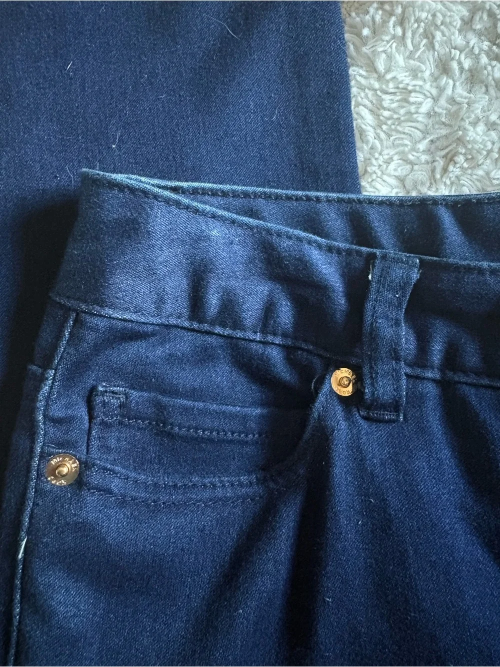 Michael Kors Navy Skinny Jeans
